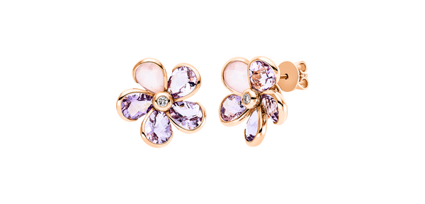 Brogle Classic colored stud earrings