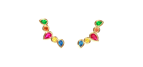 Tamara Comolli GYPSY Crawler Candy Earrings Tamara Comolli GYPSY Crawler Candy Earrings