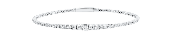 Brogle Selection flexible tennis bracelet Brogle Selection flexible tennis bracelet