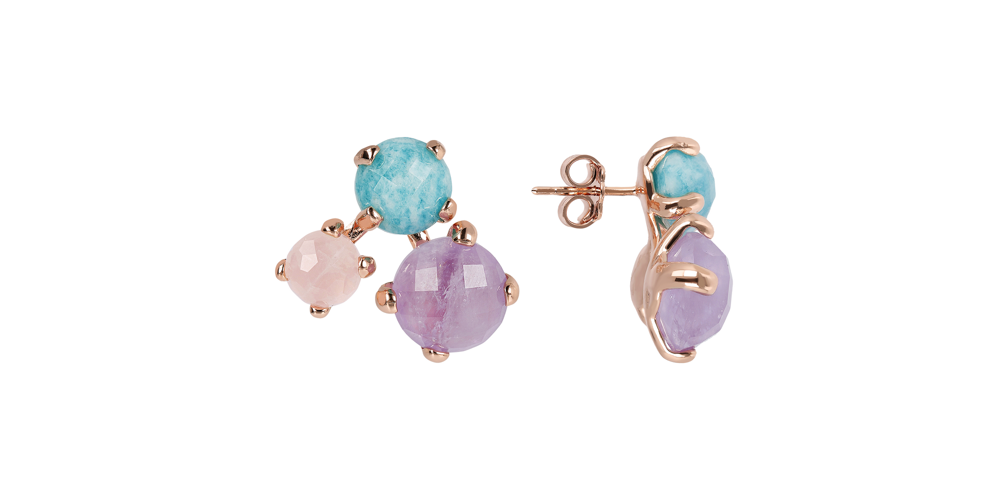 Bronzallure Felicia stud earrings