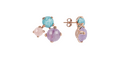 Bronzallure Felicia stud earrings