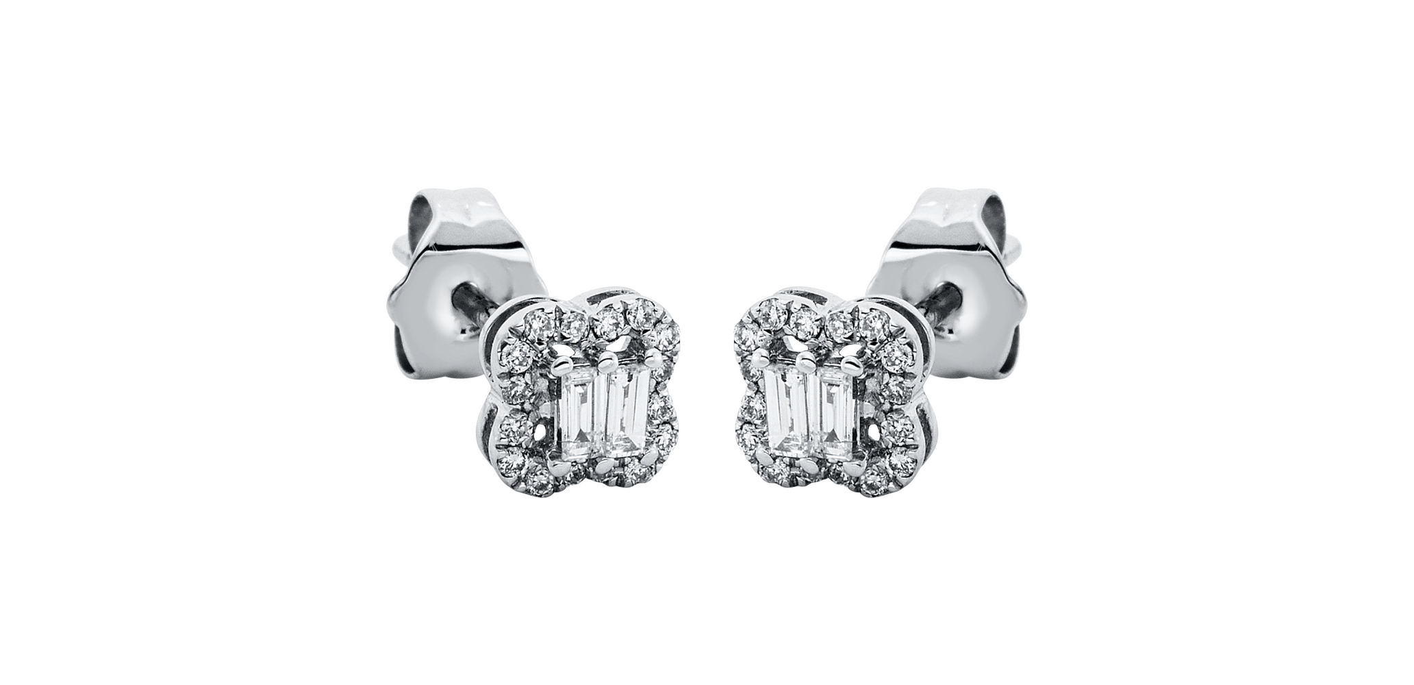 Brogle Classic diamond stud earrings