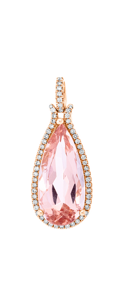 Brogle Selection Morganite pendant