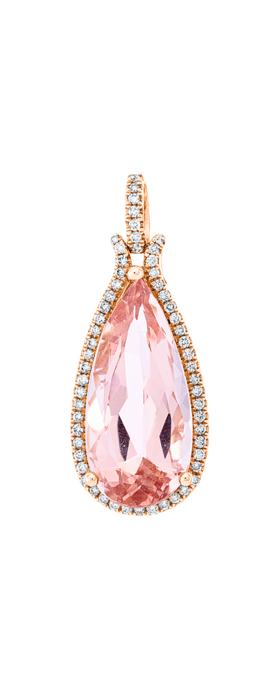 Brogle Selection Morganite pendant Brogle Selection Morganite pendant
