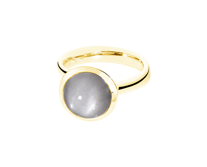Tamara Comolli Bouton Grauer Mondstein L Ring Tamara Comolli Bouton Grauer Mondstein L Ring
