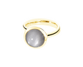 Tamara Comolli Bouton Grauer Mondstein L Ring Tamara Comolli Bouton Grauer Mondstein L Ring