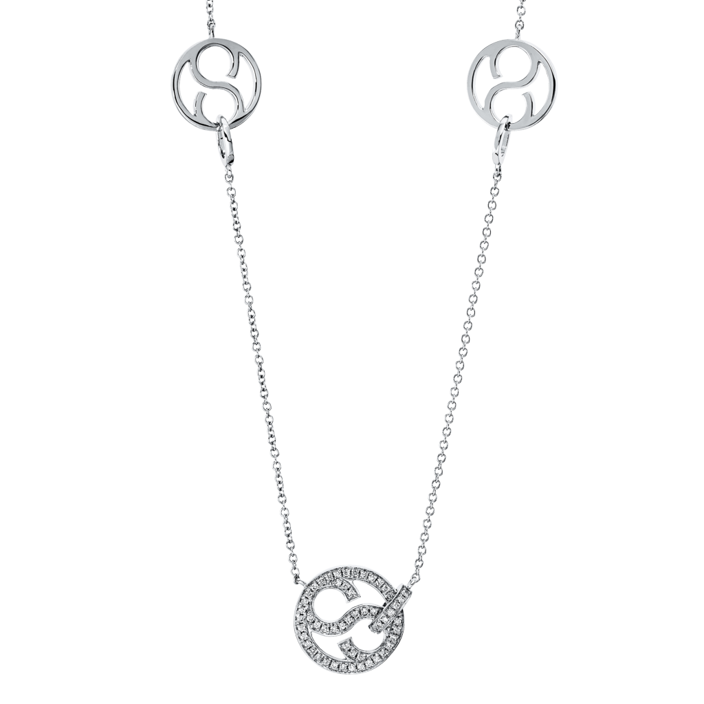 Brogle Selection Icons necklace with diamond pendant Brogle Selection Icons necklace with diamond pendant