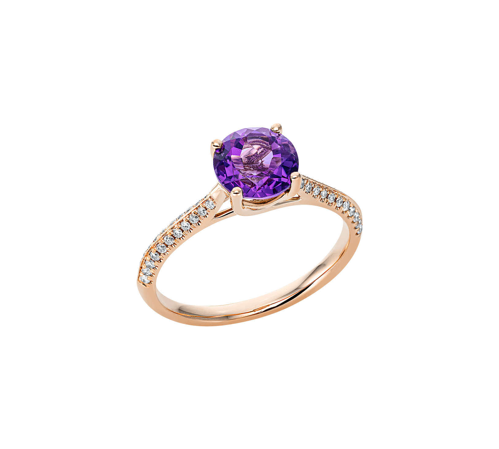 Brogle Classic Amethyst ring
