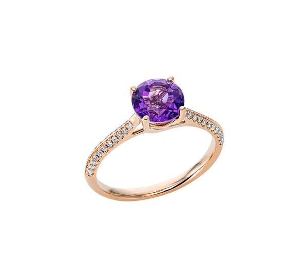 Brogle Classic Amethyst ring Brogle Classic Amethyst ring