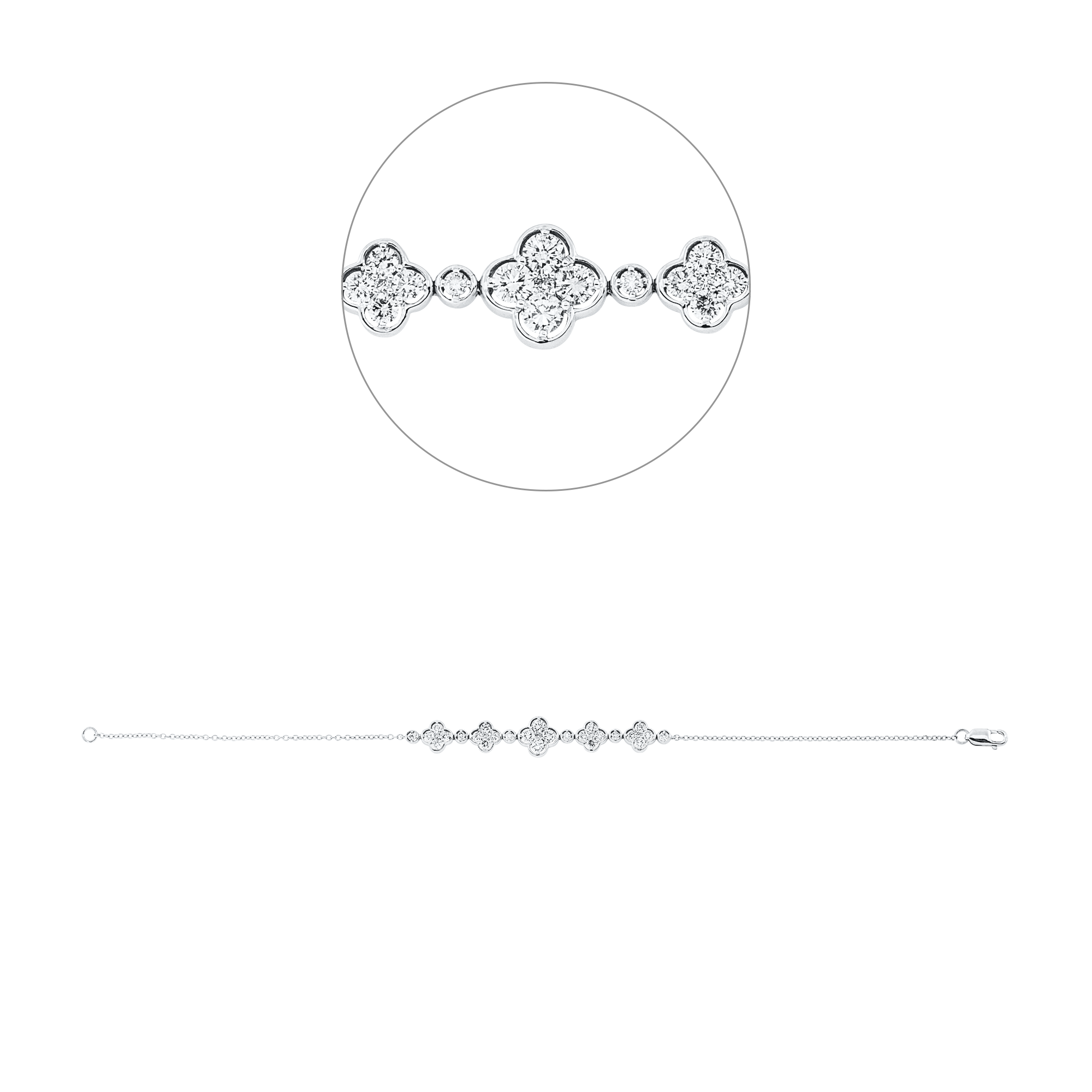 Brogle Classic Diamantarmband