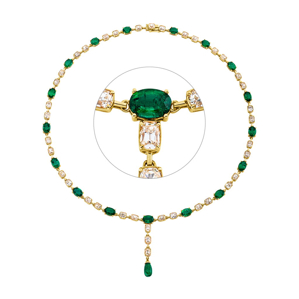 Brogle Selection emerald necklace