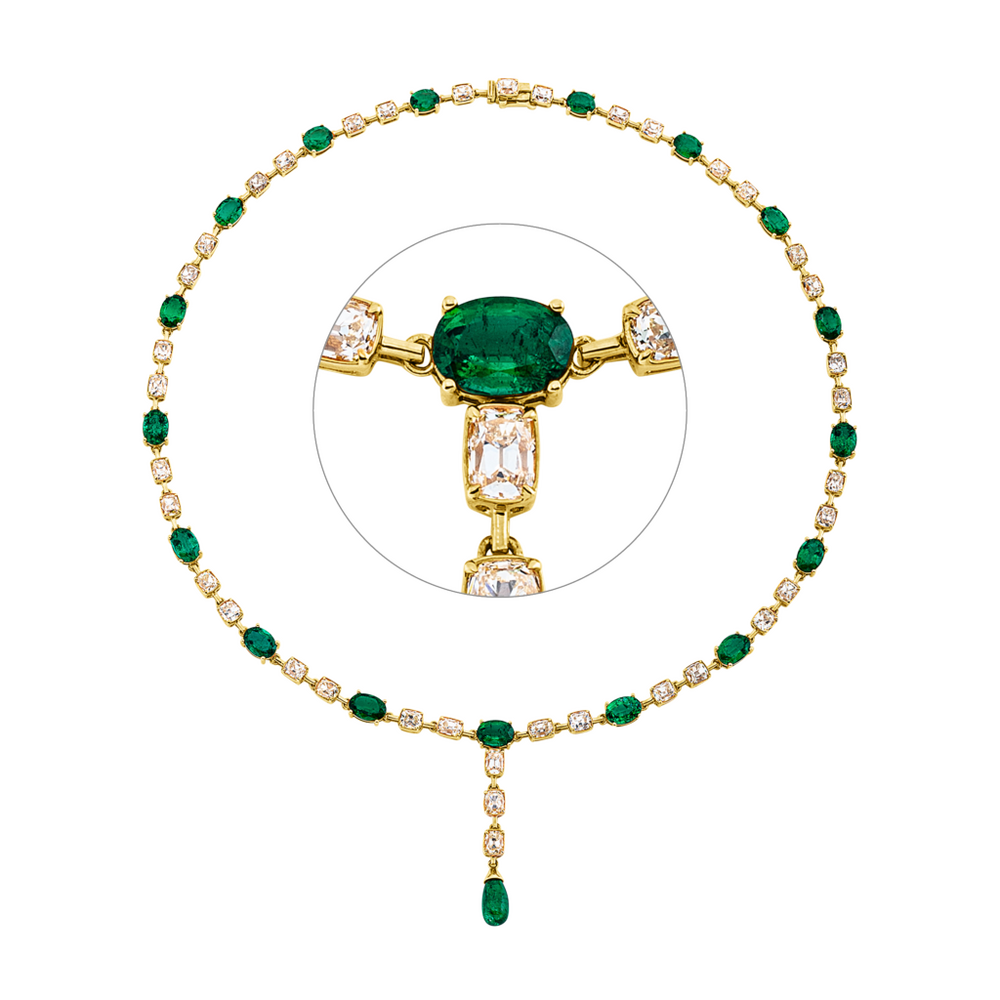 Brogle Selection emerald necklace