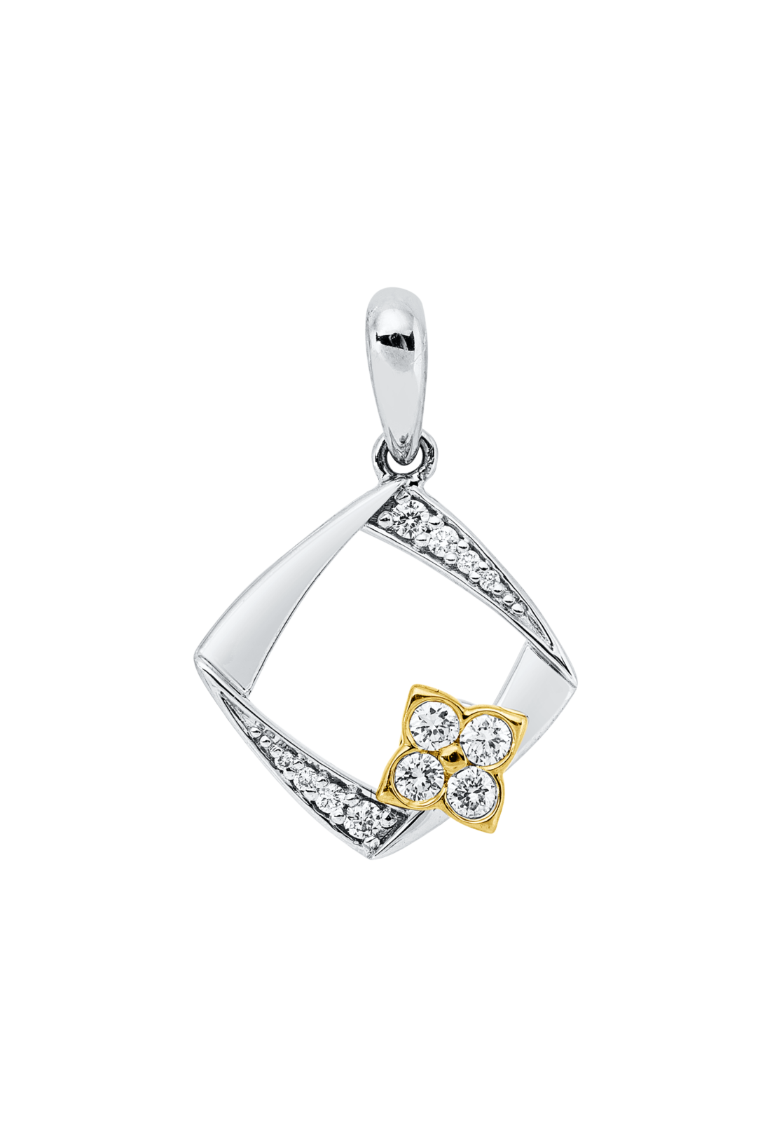 Brogle Classic Bicolor Diamantanhänger Brogle Classic Bicolor Diamantanhänger