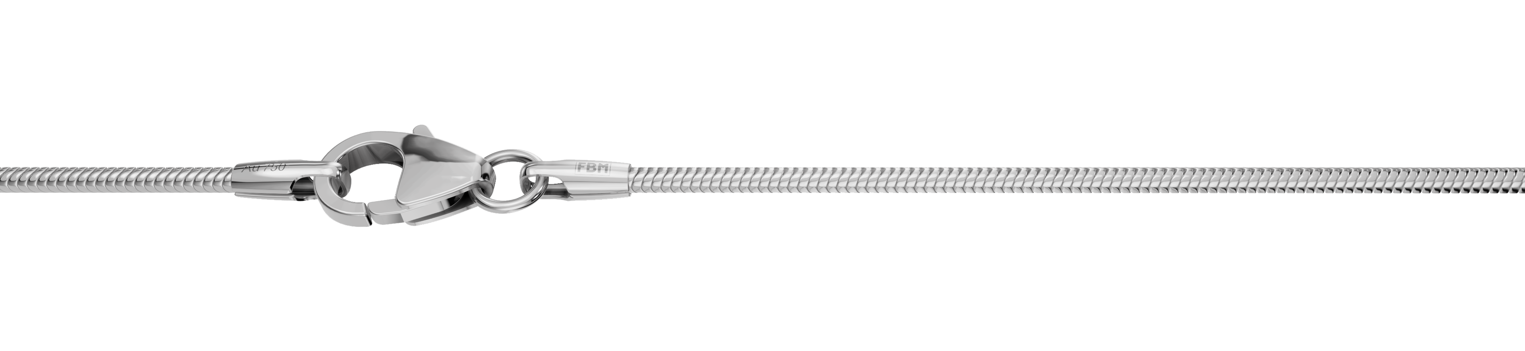 Brogle Classic snake chain 1.2mm Brogle Classic snake chain 1.2mm