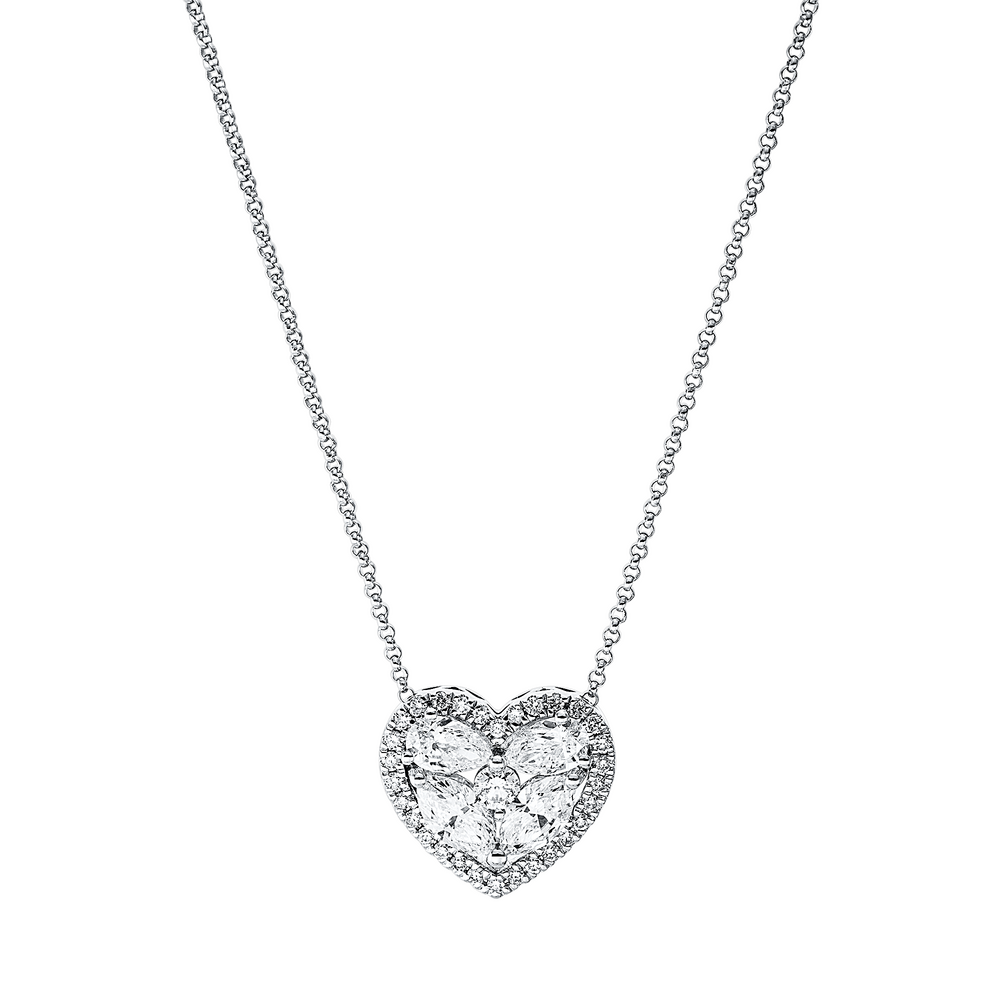 Brogle Selection Spirit heart necklace with pendant