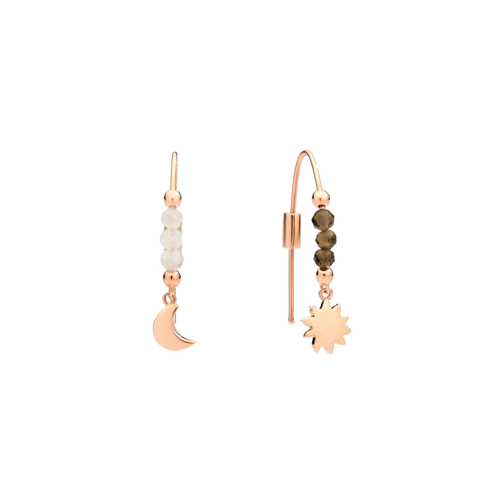 Dodo Moon & Sun earrings