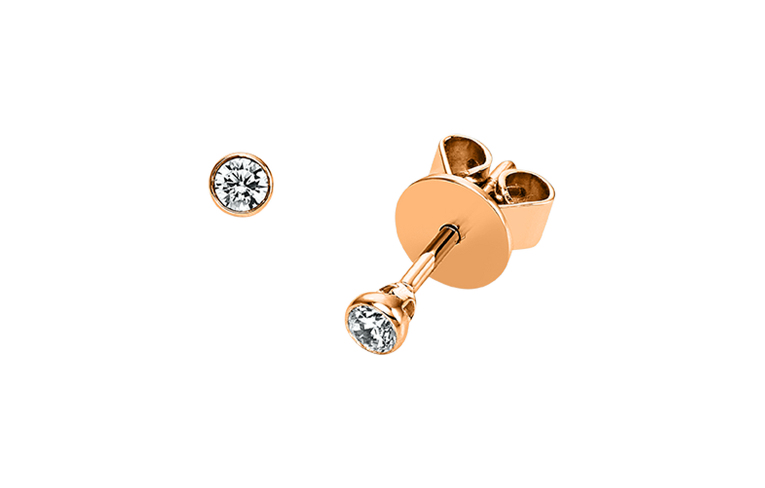 Brogle Selection ear studs Sophie up to 0.25 carat Brogle Selection ear studs Sophie up to...
