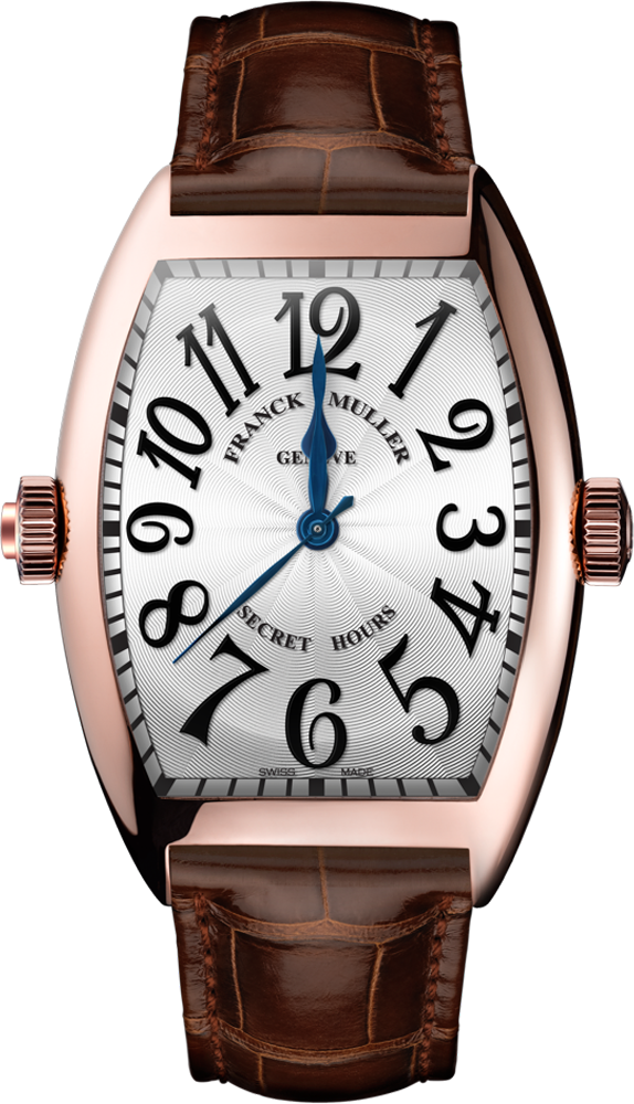 Franck Muller Cintrée Curvex Secret Hours 55.4 x 39.6mm