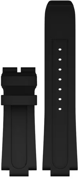 Baume & Mercier black rubber strap 13.5mm Baume & Mercier black rubber strap 13.5mm