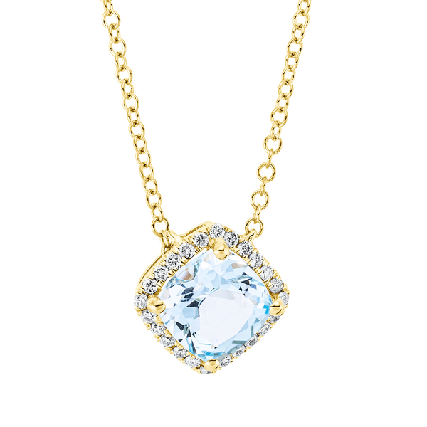 Brogle Classic Kette mit Sky-Topasanhänger Brogle Classic Kette mit Sky-Topasanhänger