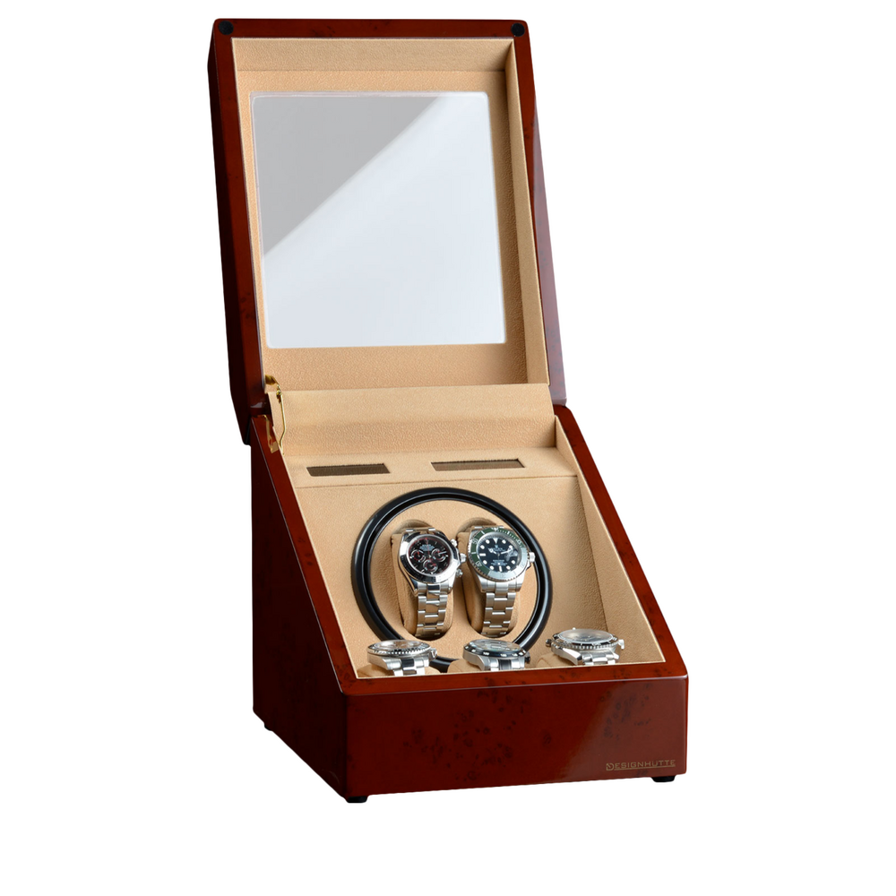 Designhütte Watch winder Monaco - burl wood