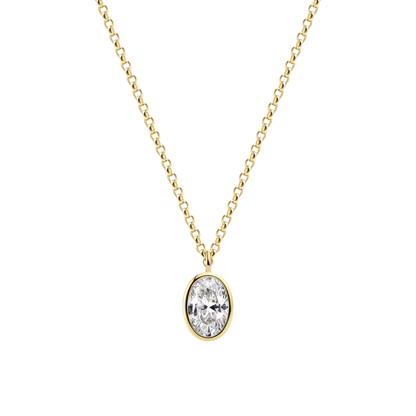 SIF Jakobs Sardinia Oval Necklace SIF Jakobs Sardinia Oval Necklace