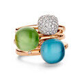 Bigli Mini Sweety Blue Topaz Ring