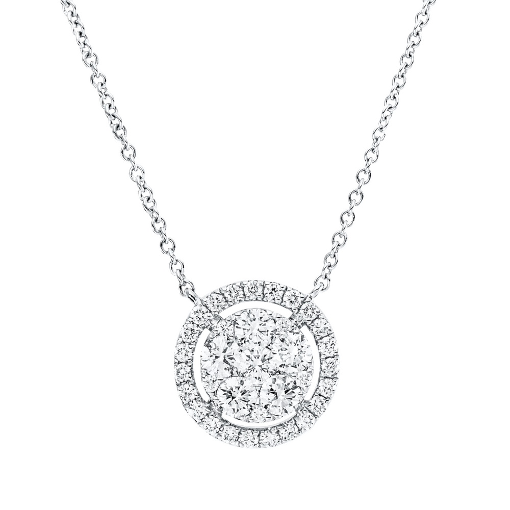 Brogle Classic necklace with diamond pendant Brogle Classic necklace with diamond pendant