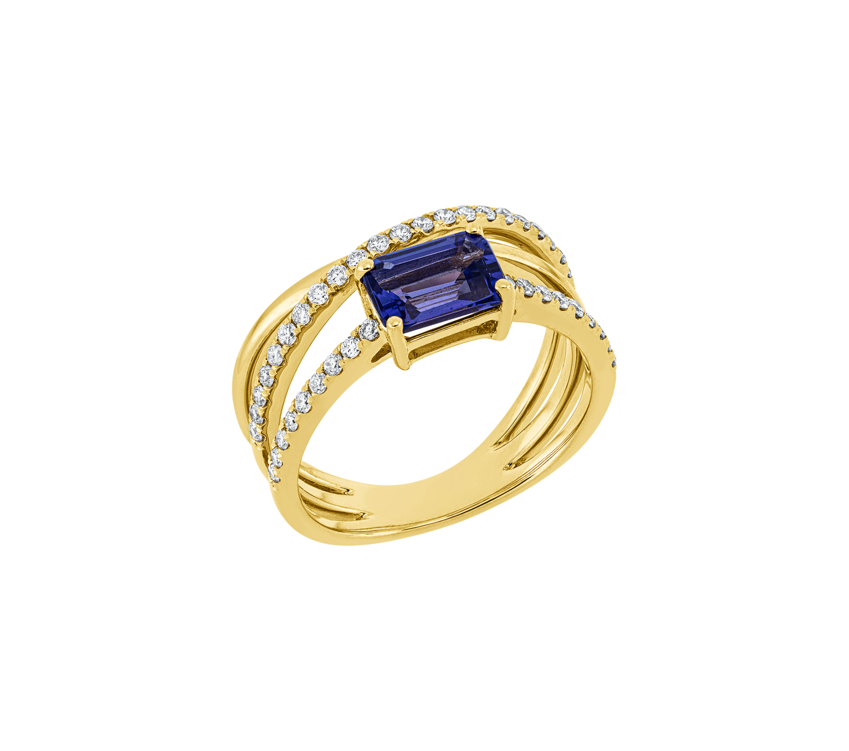 Brogle Classic tanzanite ring