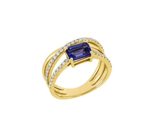 Brogle Classic tanzanite ring