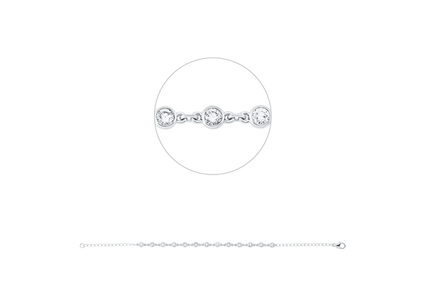 Brogle Classic Diamantarmband