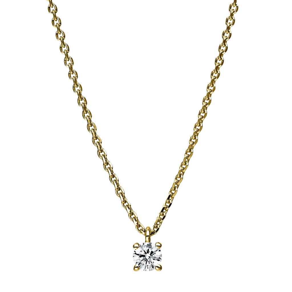 Brogle Solitairekette Julia bis 0,25 Karat Brogle Solitairekette Julia bis 0,25 Karat