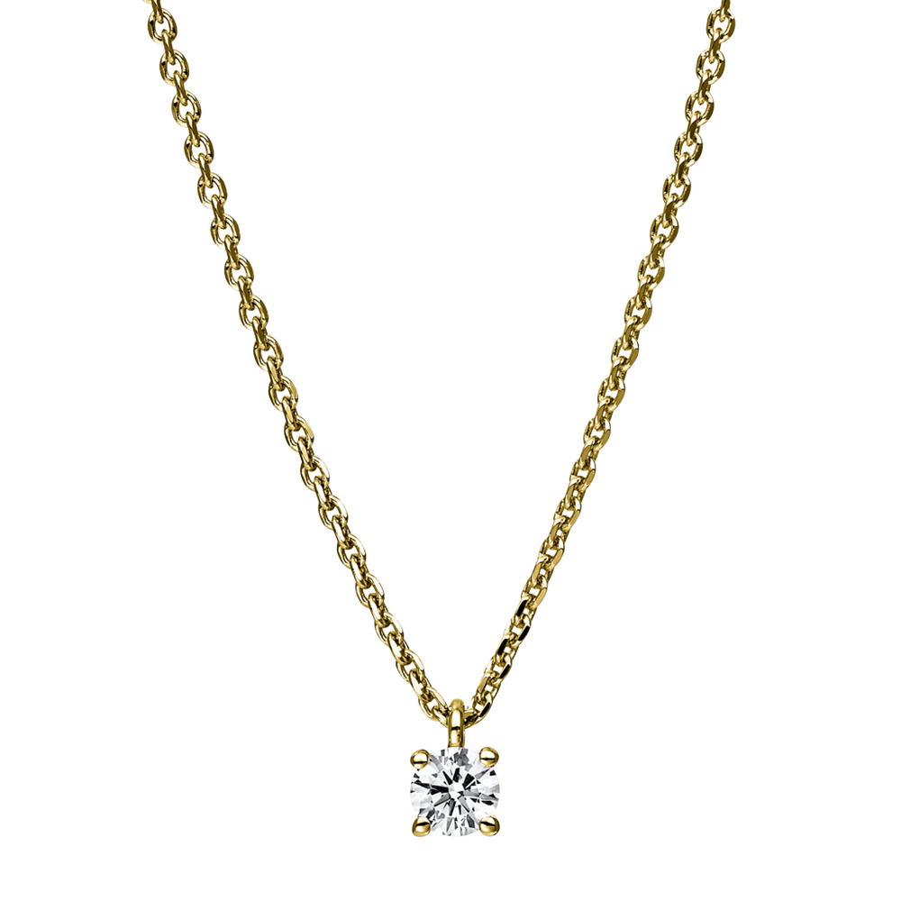 Brogle Solitairekette Julia bis 0,25 Karat Brogle Solitairekette Julia bis 0,25 Karat