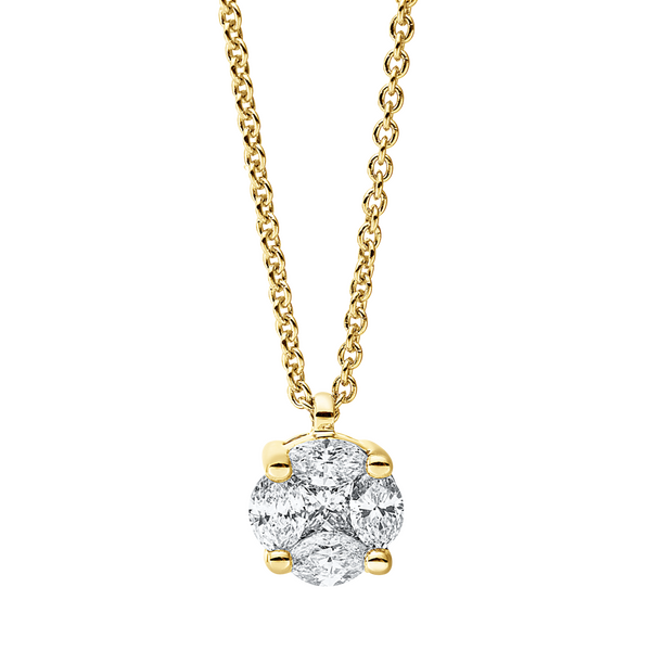 Brogle Classic Kette mit Diamantanhänger