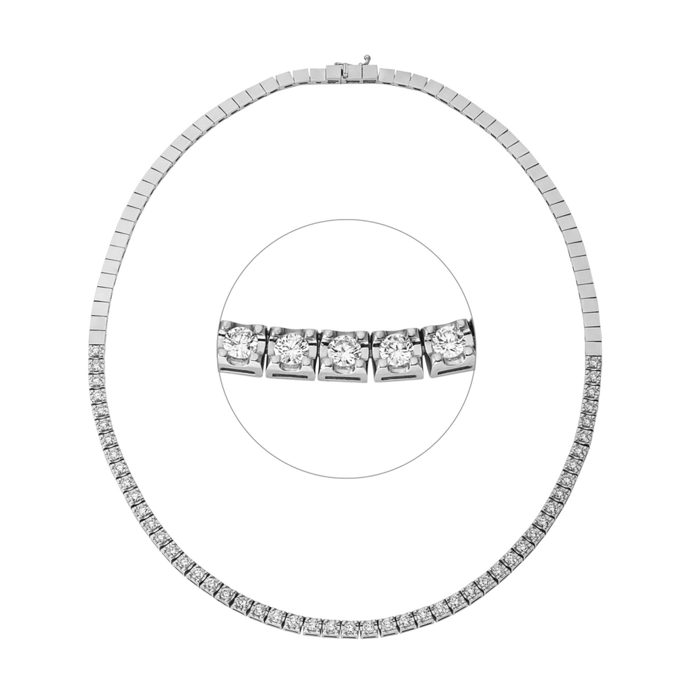 Brogle Classic tennis necklace Brogle Classic tennis necklace