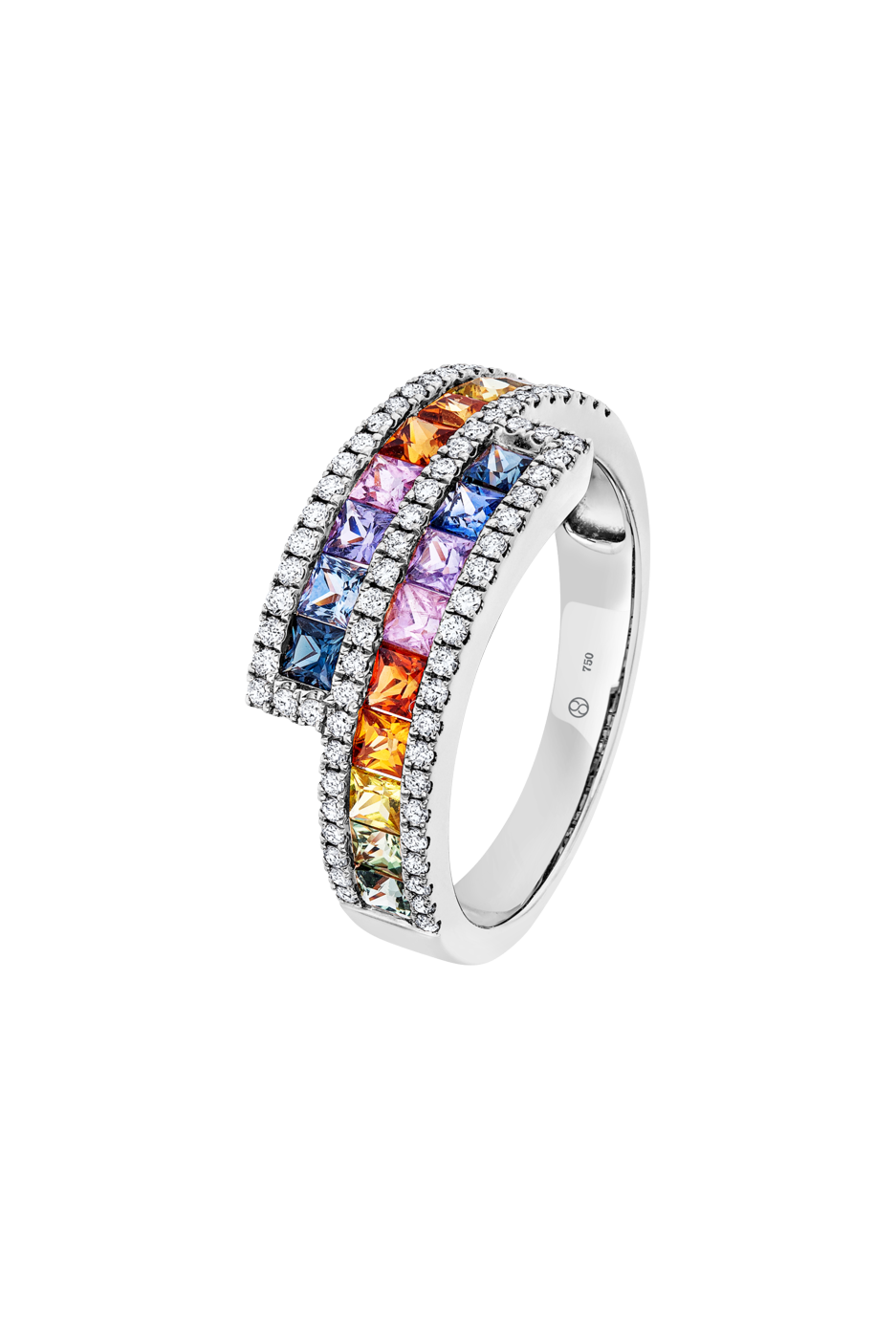 Brogle Classic Sapphire Ring Rainbow Brogle Classic Sapphire Ring Rainbow