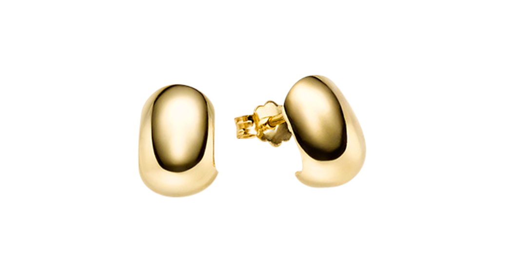 Brogle Classic gold stud earrings Brogle Classic gold stud earrings