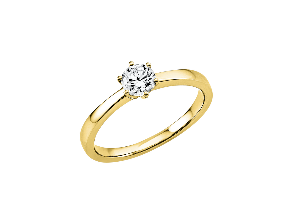 Brogle Selection solitaire ring Luisa up to 0.5 carat