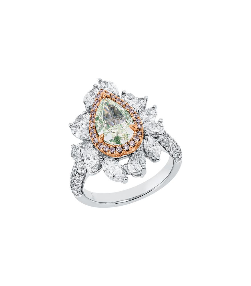 Brogle Selection Bicolor diamond ring Brogle Selection Bicolor diamond ring