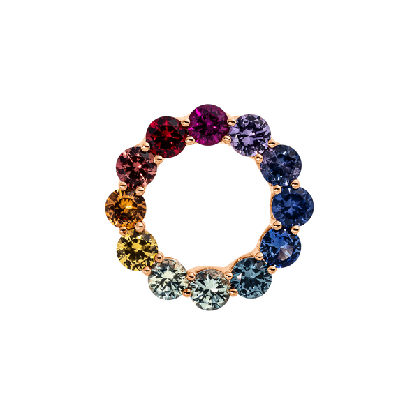 Brogle Classic Saphiranhänger Rainbow