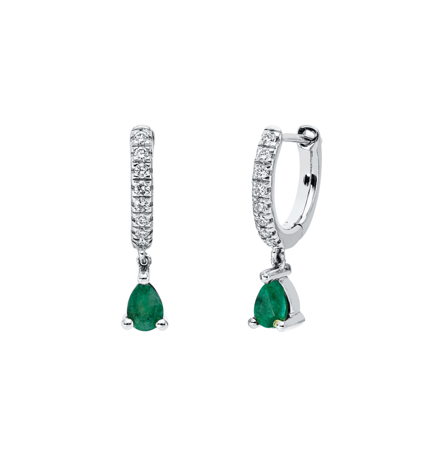 Brogle Classic emerald earrings Brogle Classic emerald earrings