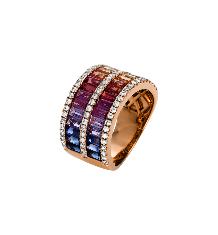 Brogle Selection Saphirring Rainbow Brogle Selection Saphirring Rainbow