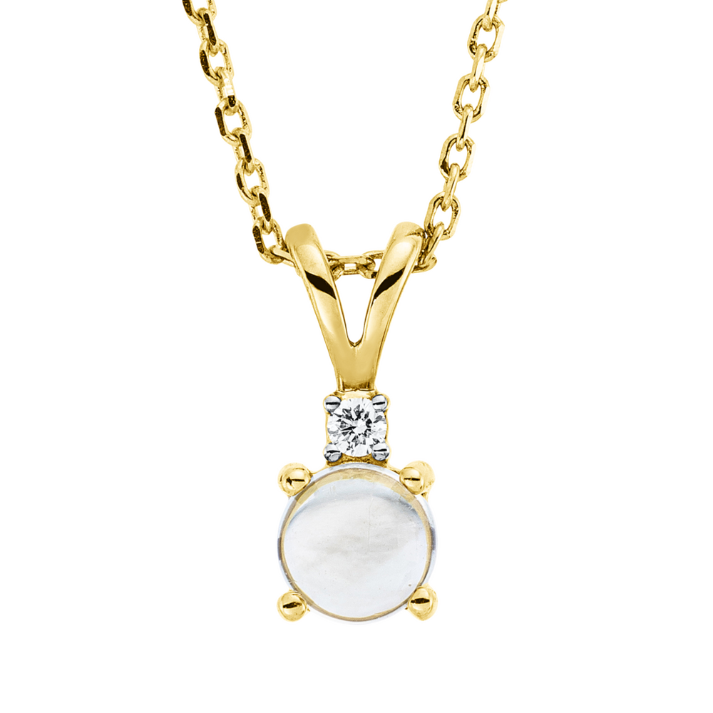 Brogle Classic Kette mit Amethystanhänger