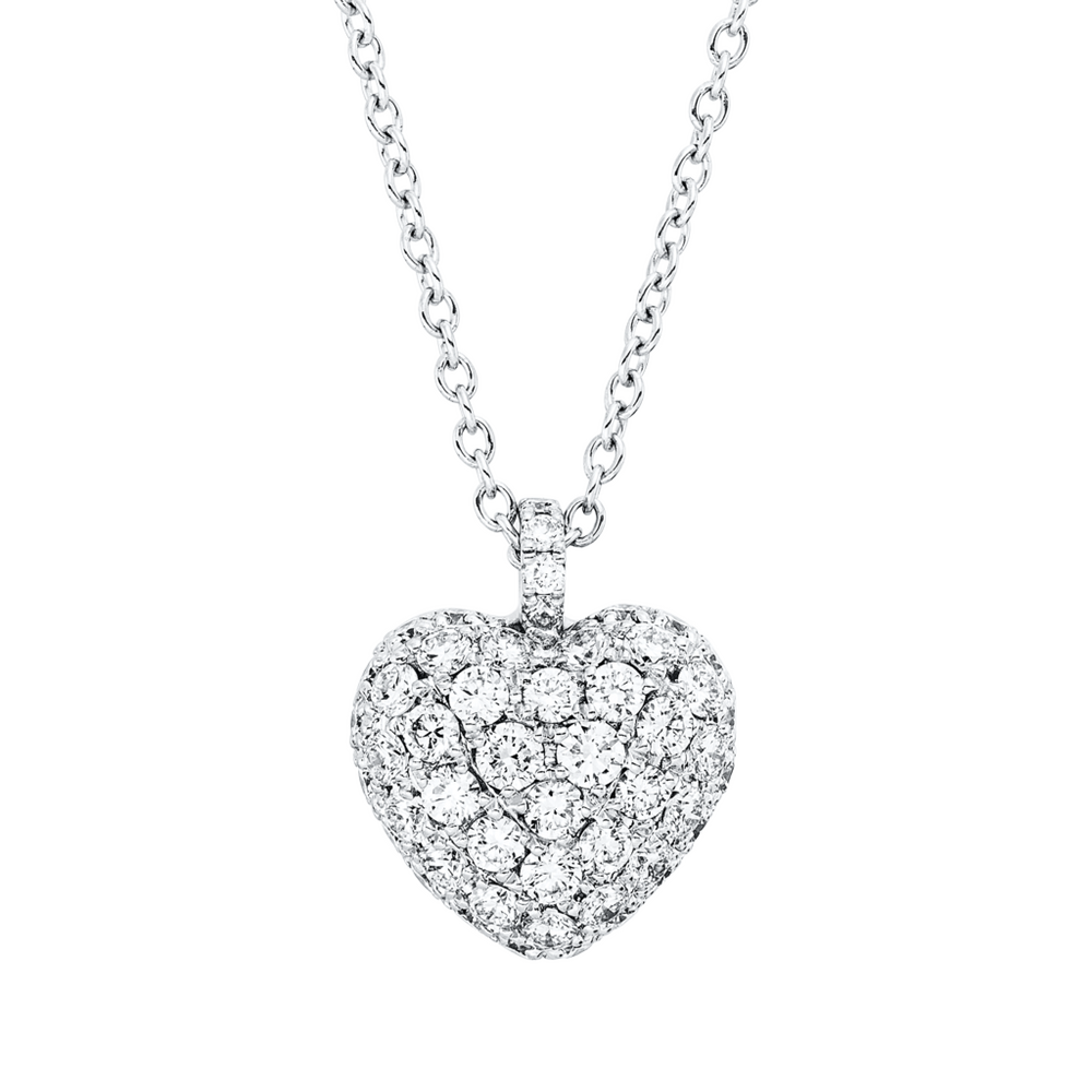 Brogle Classic Kette mit Diamantherz