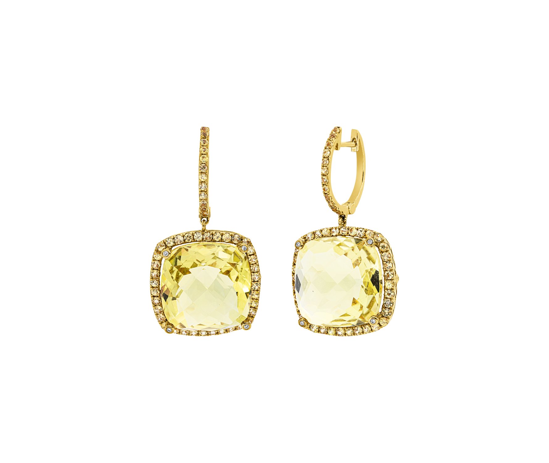 Brogle Classic colored stone earrings