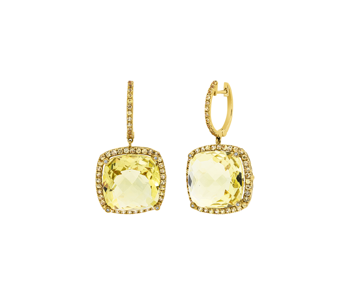 Brogle Classic colored stone earrings