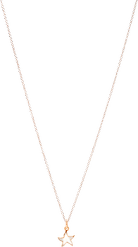  0007 DMC3002 STARS EPB9R 020 Dodo star charm rose gold cathedral effect mother of pearl enamel v64b0482058ef54ef