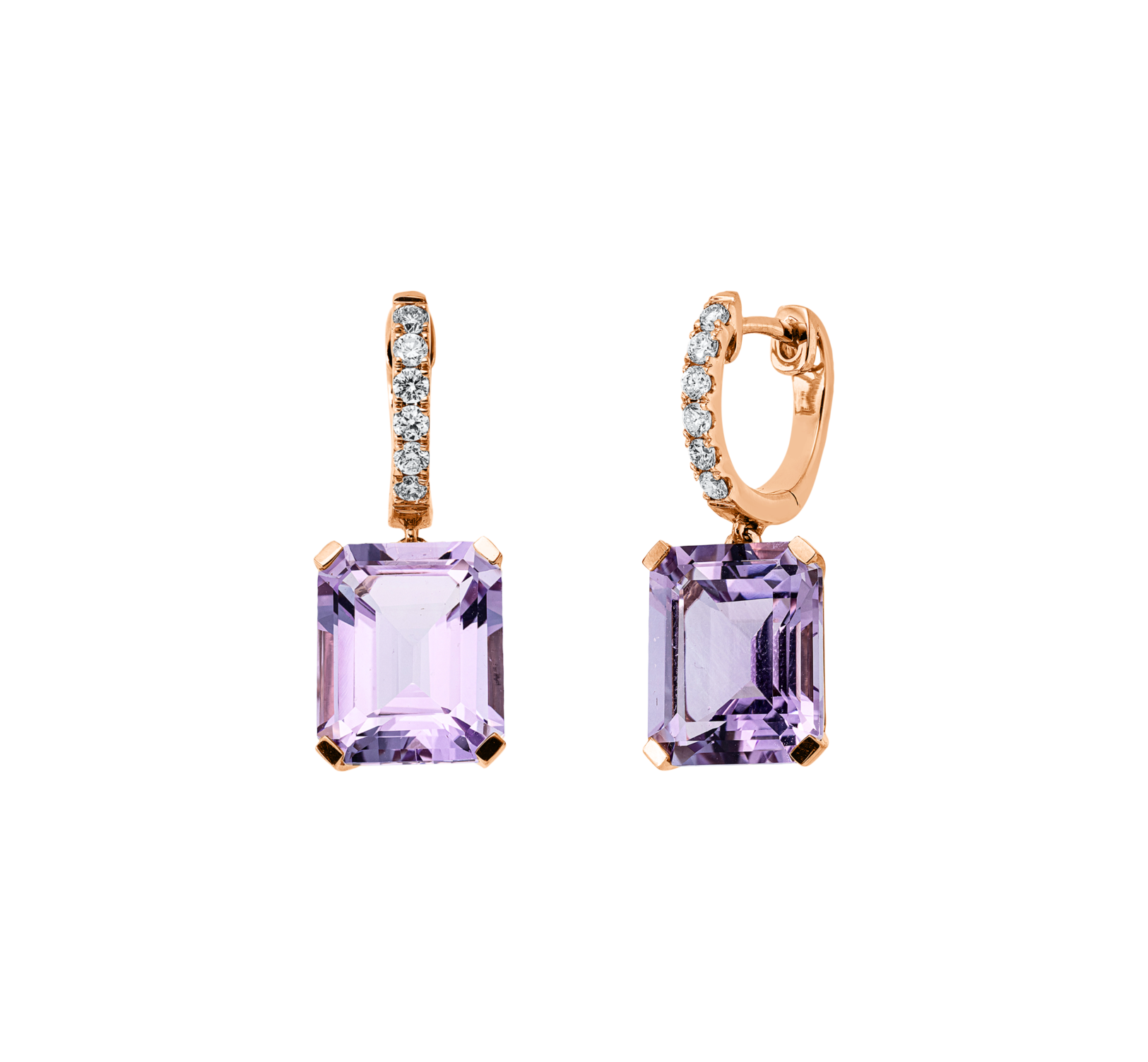 Brogle Classic Amethystcreolen