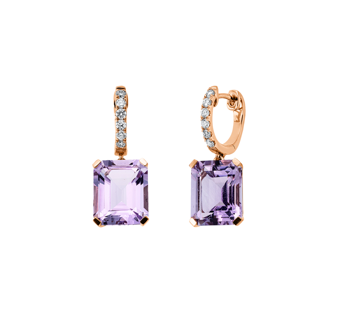 Brogle Classic Amethystcreolen
