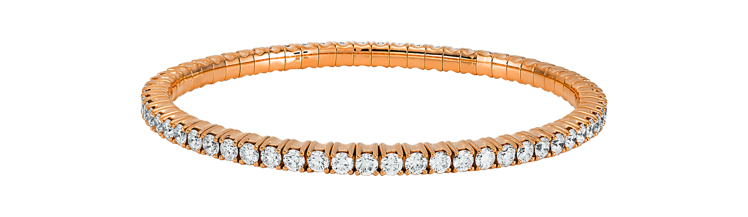 Brogle Selection flexible tennis bracelet Brogle Selection flexible tennis bracelet